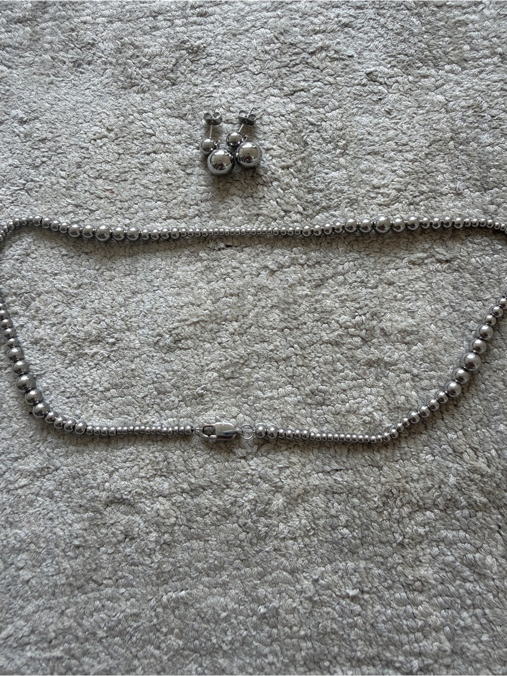 AURATE NYC necklace + earrings